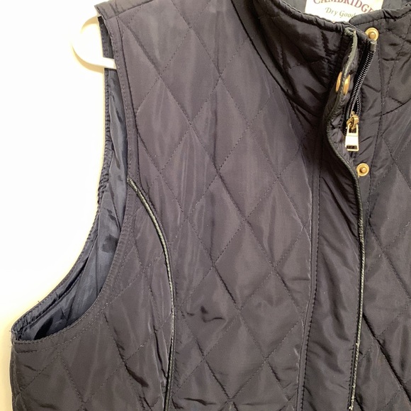 Blue quilted vest - Picture 2 of 16